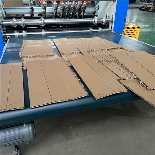 semi auto honeycomb board cutting machine