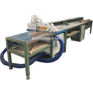 strapping belt angle board recutting machine